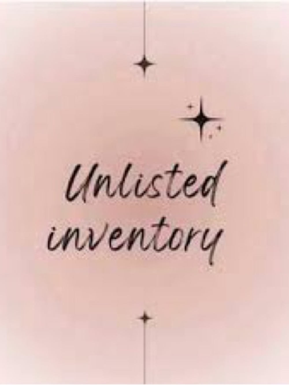 Unlisted Inventory For Live Show